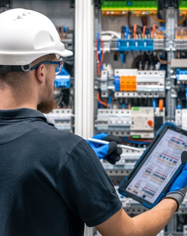 Esquema de integración de PLC y sensores industriales mediante protocolos de comunicación